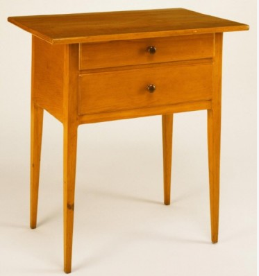 two-drawer-shaker-side-table