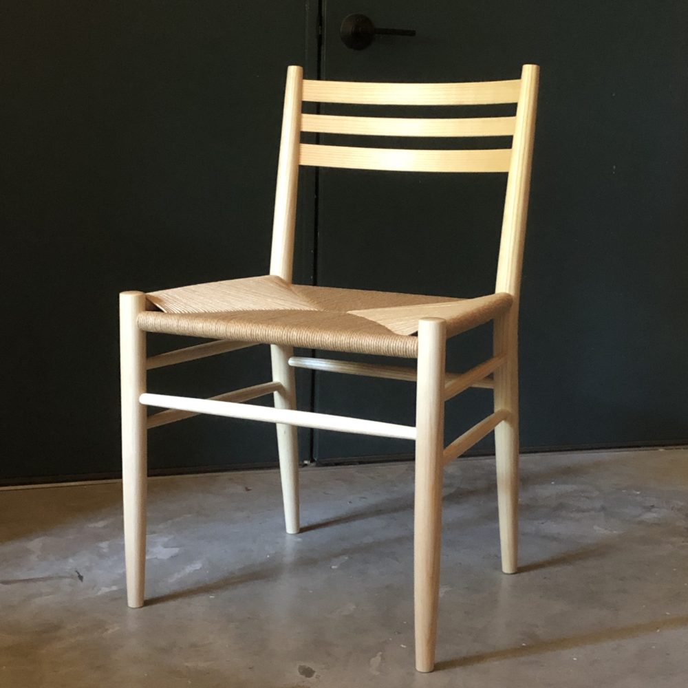 Class Modern Ladder Back Chair The Woodworking School at Pine Croft